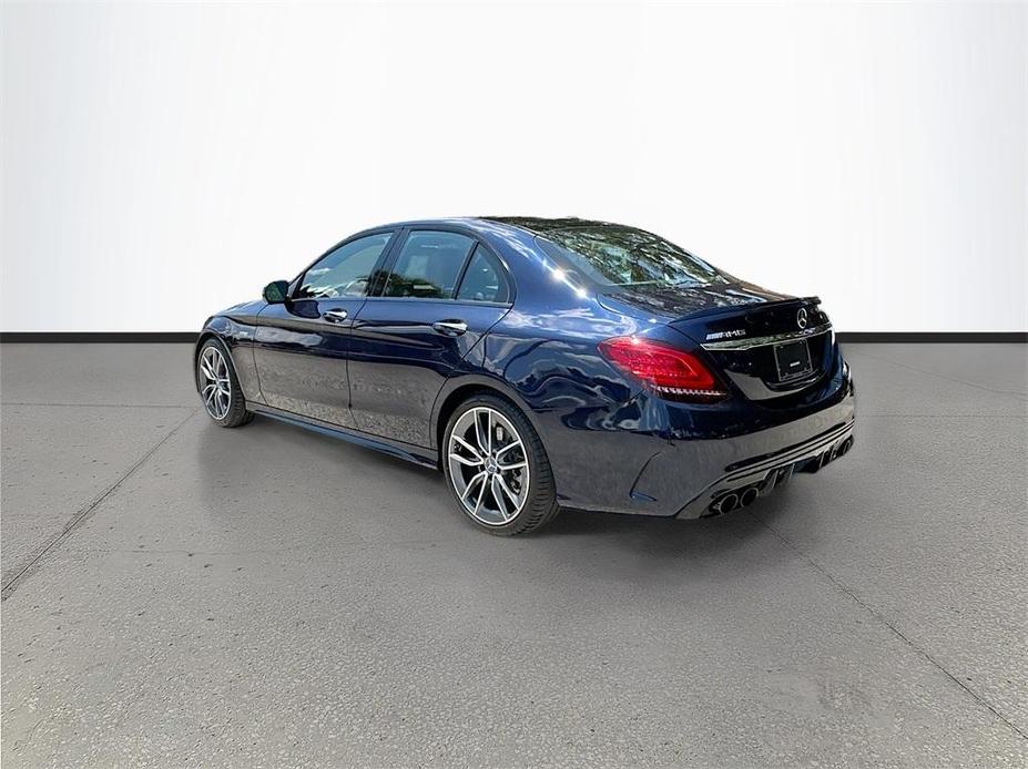 used 2020 Mercedes-Benz AMG C 43 car, priced at $41,991