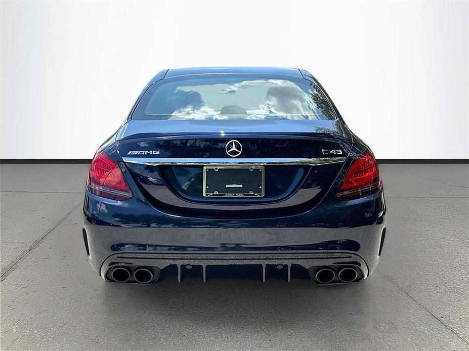 used 2020 Mercedes-Benz AMG C 43 car, priced at $41,991