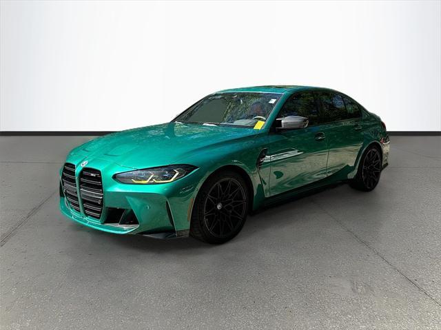 used 2022 BMW M3 car, priced at $69,995