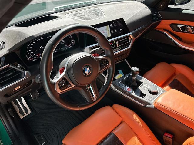 used 2022 BMW M3 car, priced at $69,995