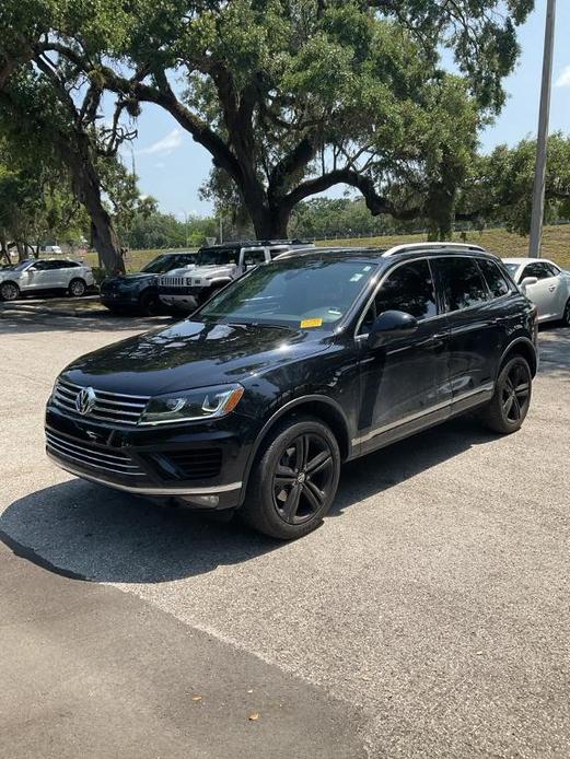 used 2017 Volkswagen Touareg car, priced at $23,911