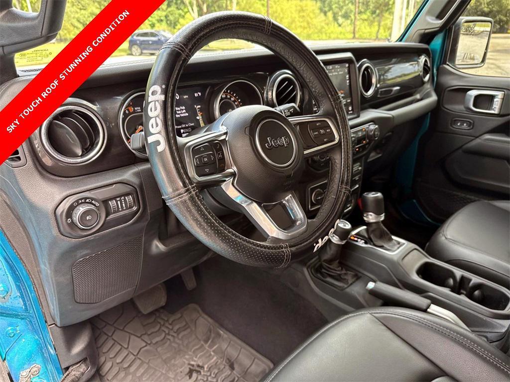 used 2020 Jeep Wrangler Unlimited car, priced at $36,992