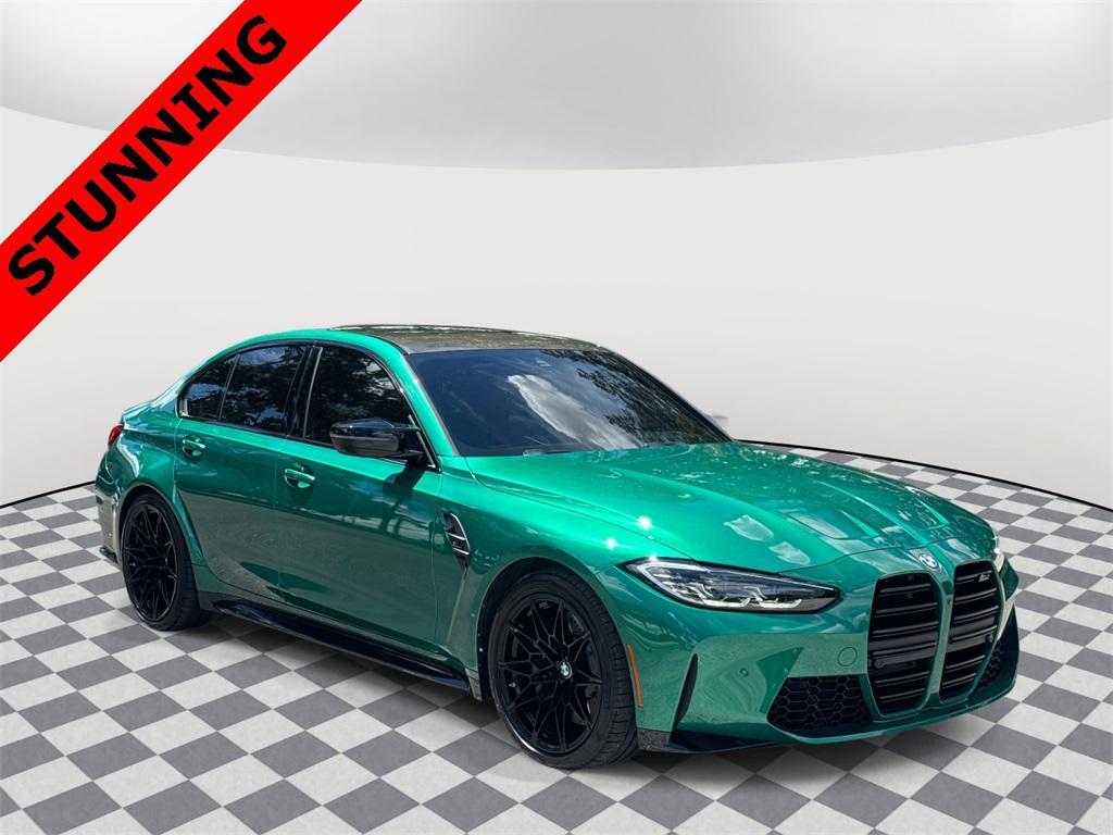 used 2024 BMW M3 car, priced at $86,911