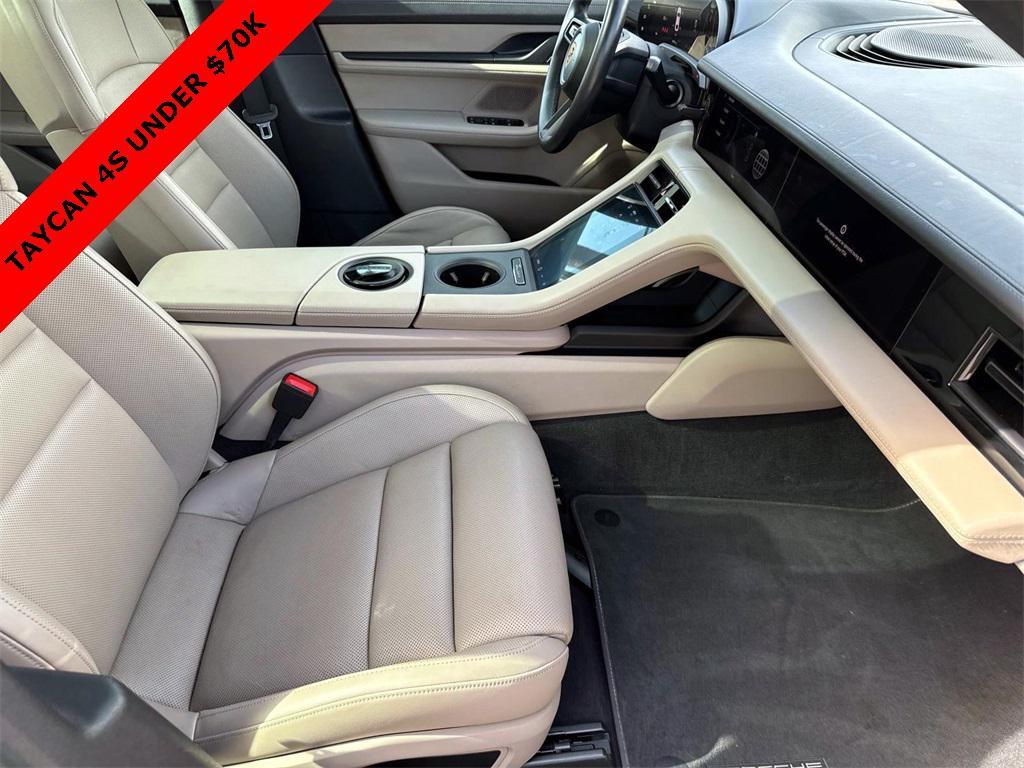 used 2022 Porsche Taycan car, priced at $68,991