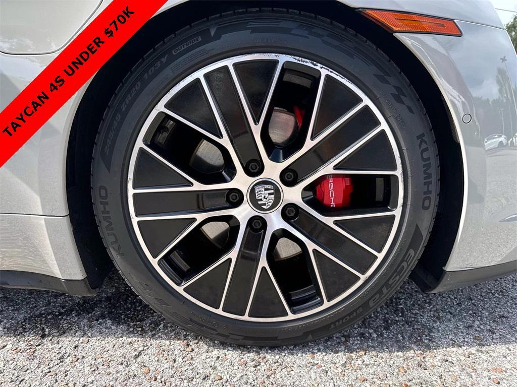 used 2022 Porsche Taycan car, priced at $68,991