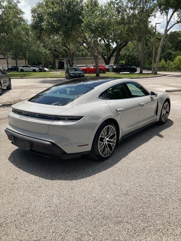 used 2022 Porsche Taycan car, priced at $76,992
