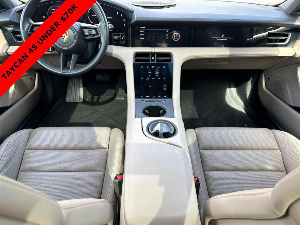 used 2022 Porsche Taycan car, priced at $68,991