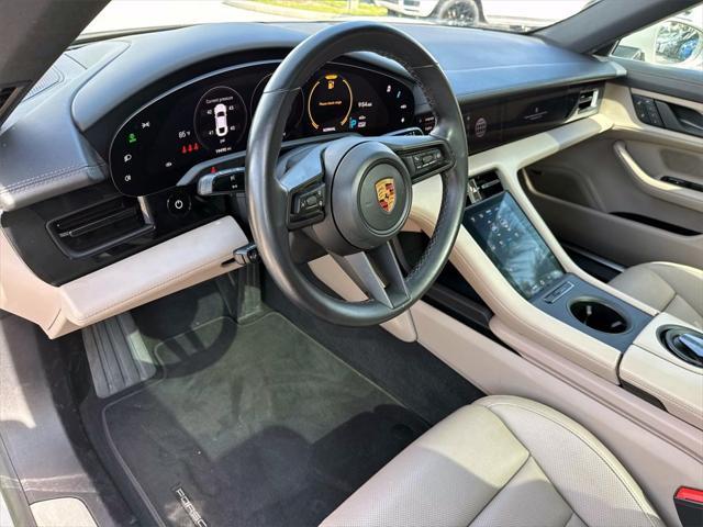 used 2022 Porsche Taycan car, priced at $74,992