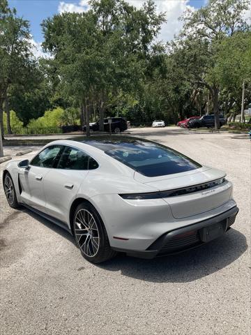 used 2022 Porsche Taycan car, priced at $76,992