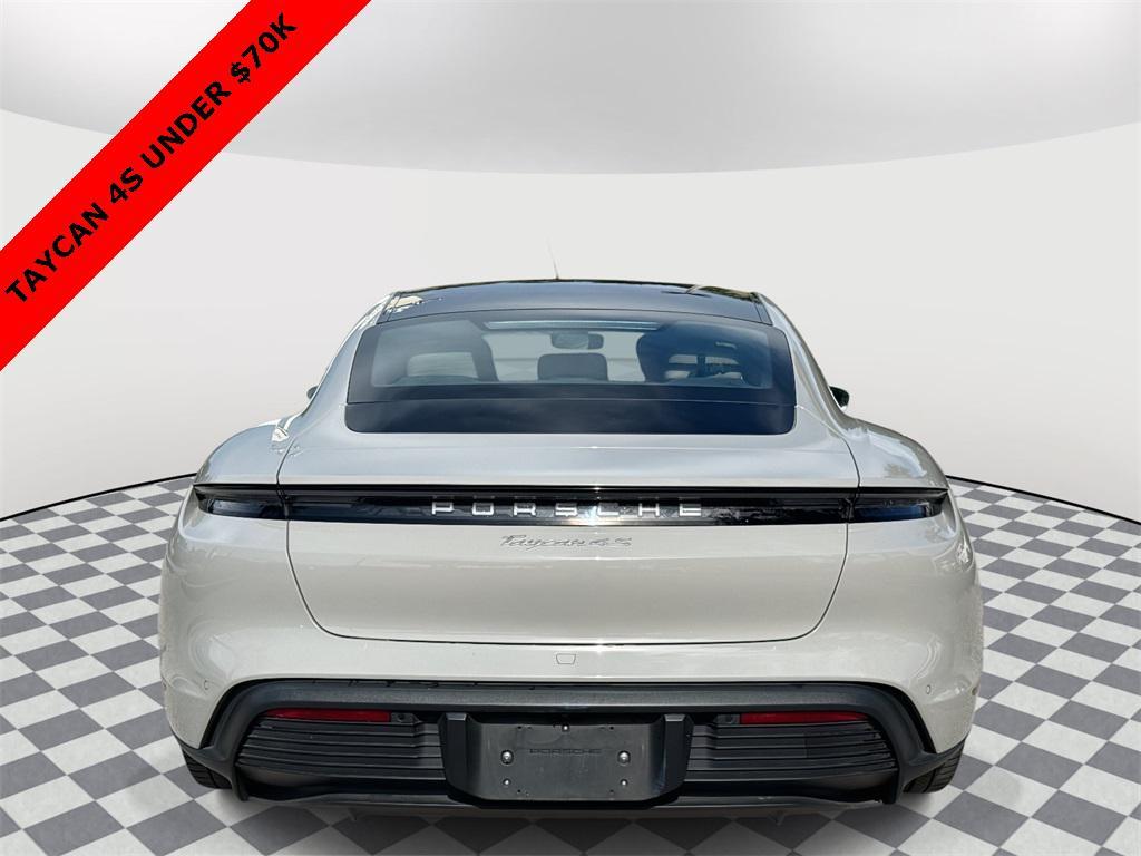 used 2022 Porsche Taycan car, priced at $68,991