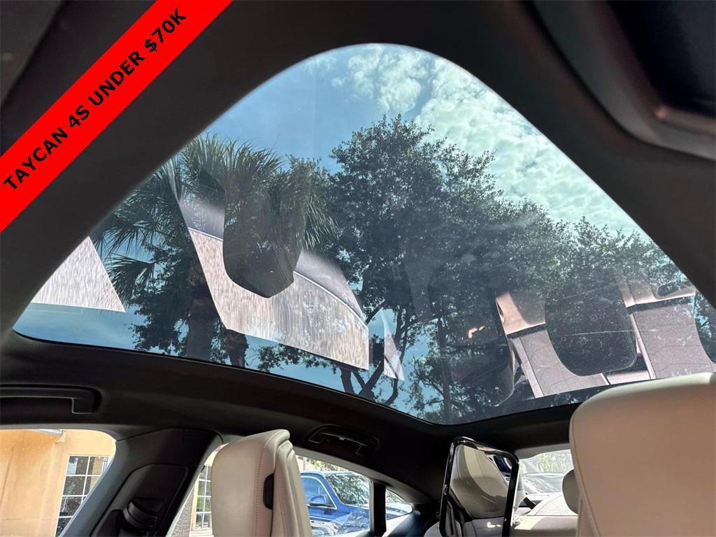 used 2022 Porsche Taycan car, priced at $68,991