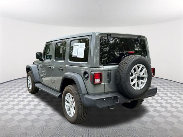 used 2023 Jeep Wrangler car, priced at $34,992