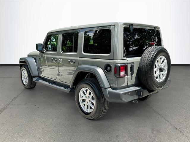 used 2023 Jeep Wrangler car, priced at $35,276