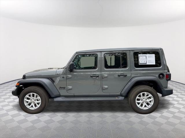 used 2023 Jeep Wrangler car, priced at $34,992