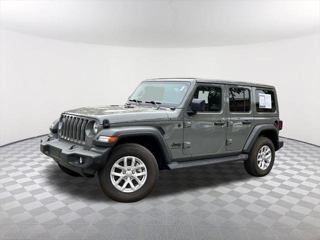 used 2023 Jeep Wrangler car, priced at $34,992