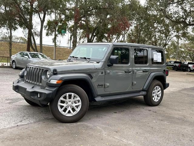 used 2023 Jeep Wrangler car, priced at $33,911