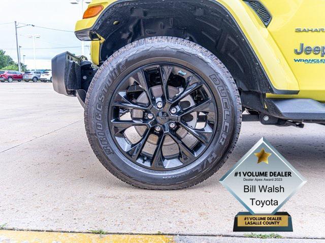 used 2022 Jeep Wrangler Unlimited 4xe car, priced at $36,700