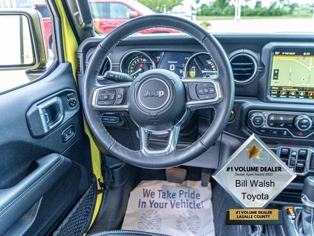 used 2022 Jeep Wrangler Unlimited 4xe car, priced at $36,700