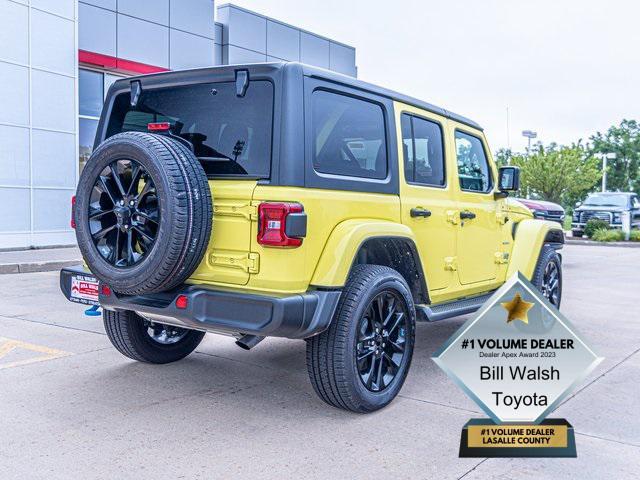 used 2022 Jeep Wrangler Unlimited 4xe car, priced at $36,700