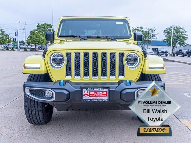 used 2022 Jeep Wrangler Unlimited 4xe car, priced at $36,700