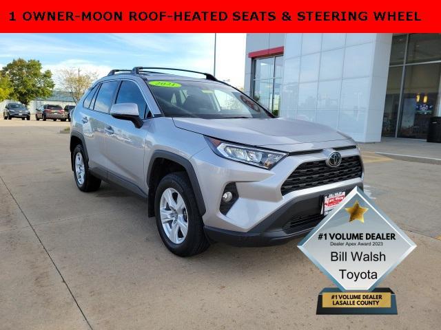 used 2021 Toyota RAV4 car, priced at $29,997
