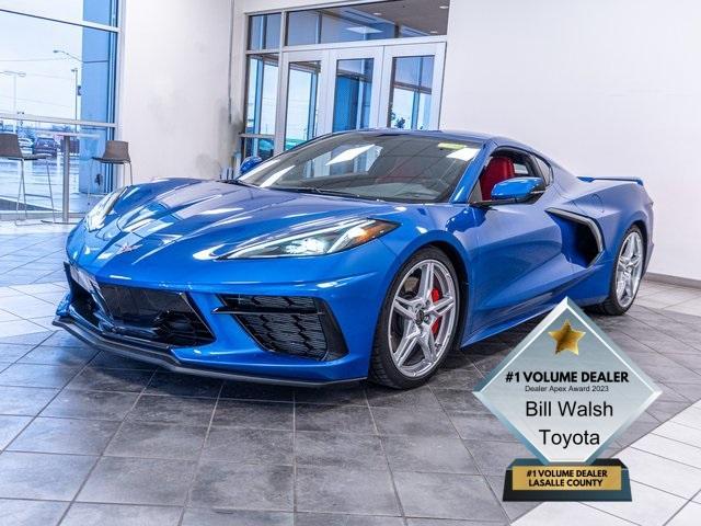 used 2021 Chevrolet Corvette car, priced at $62,900