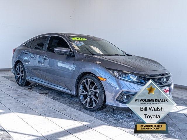 used 2019 Honda Civic car, priced at $17,900