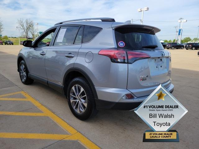 used 2018 Toyota RAV4 Hybrid car, priced at $21,900