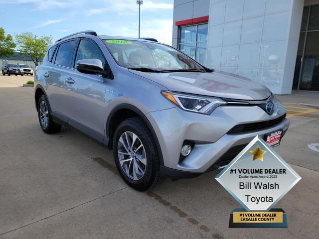 used 2018 Toyota RAV4 Hybrid car, priced at $21,900