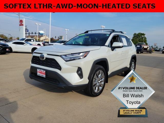 used 2022 Toyota RAV4 car, priced at $33,497
