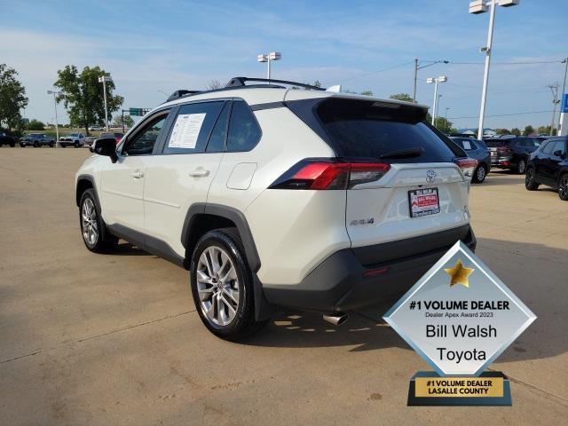 used 2022 Toyota RAV4 car, priced at $33,497