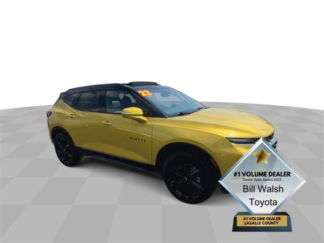 used 2022 Chevrolet Blazer car, priced at $30,997