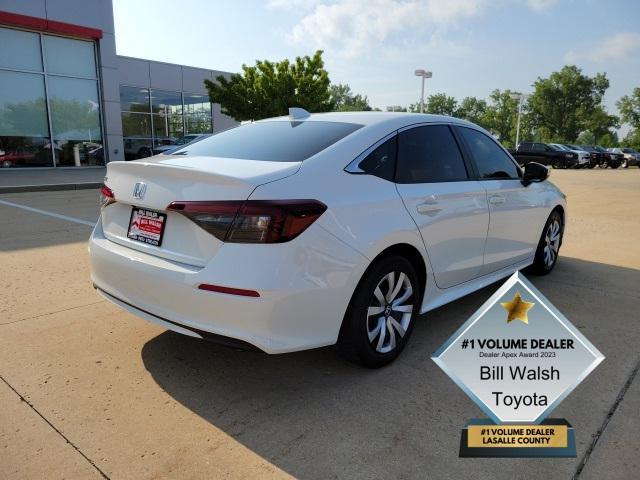 used 2025 Honda Civic car, priced at $24,497