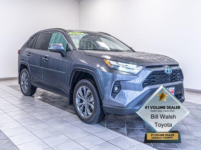 used 2022 Toyota RAV4 Hybrid car, priced at $33,900