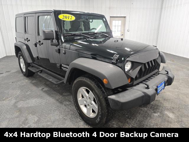 used 2012 Jeep Wrangler Unlimited car, priced at $14,000