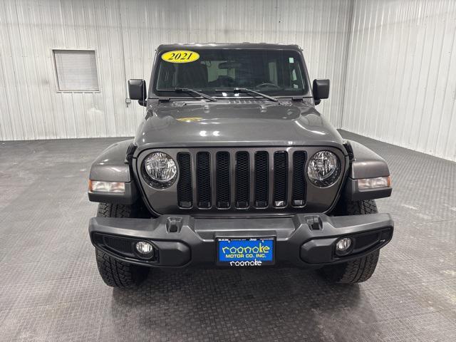 used 2021 Jeep Wrangler Unlimited car, priced at $31,500