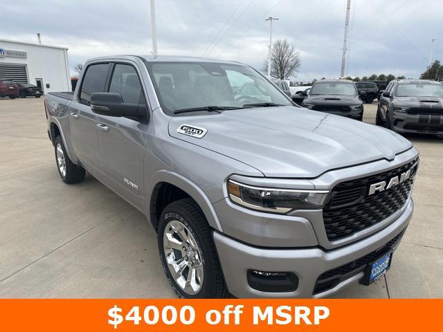 new 2025 Ram 1500 car, priced at $59,775