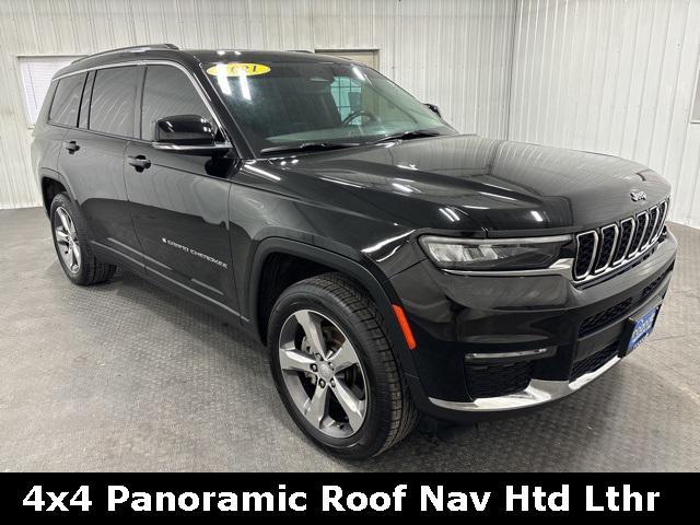 used 2021 Jeep Grand Cherokee L car, priced at $28,000