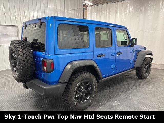 used 2021 Jeep Wrangler car, priced at $32,000