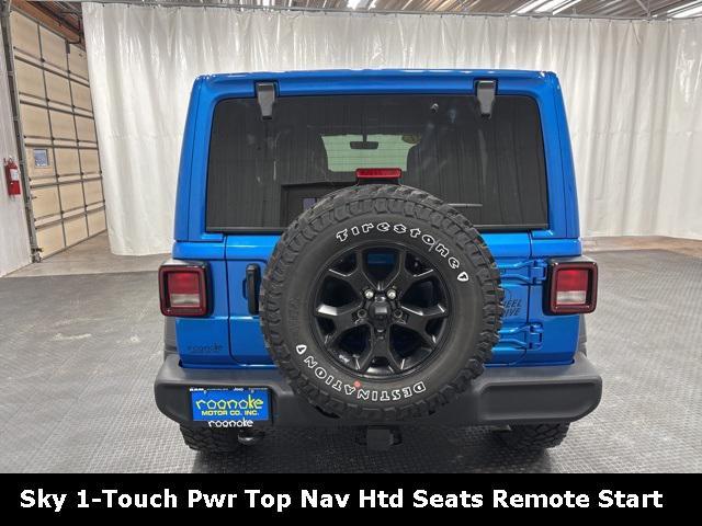 used 2021 Jeep Wrangler car, priced at $32,000