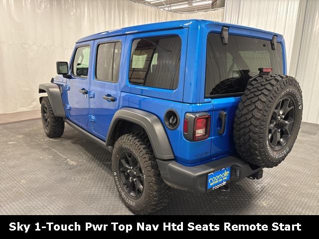 used 2021 Jeep Wrangler car, priced at $32,000