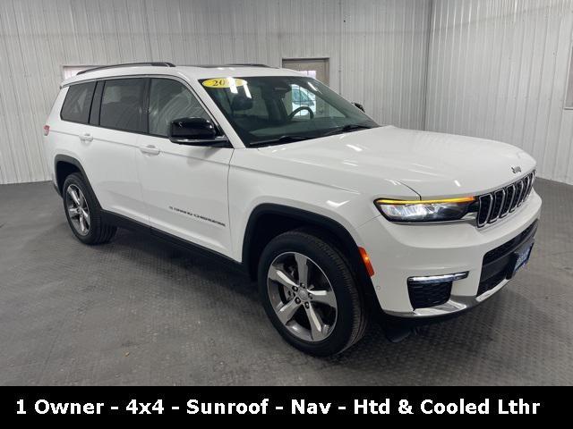 used 2021 Jeep Grand Cherokee L car, priced at $30,500