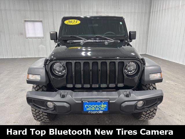 used 2023 Jeep Wrangler car, priced at $34,500