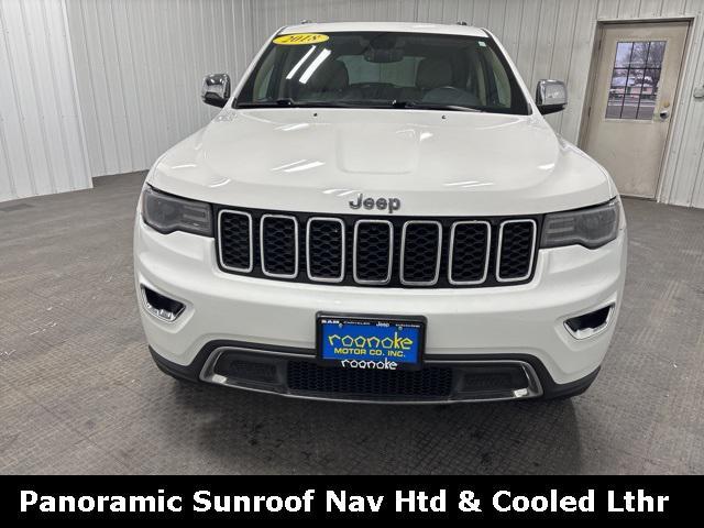 used 2018 Jeep Grand Cherokee car, priced at $19,750