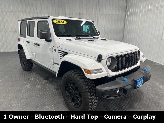 used 2024 Jeep Wrangler 4xe car, priced at $37,000