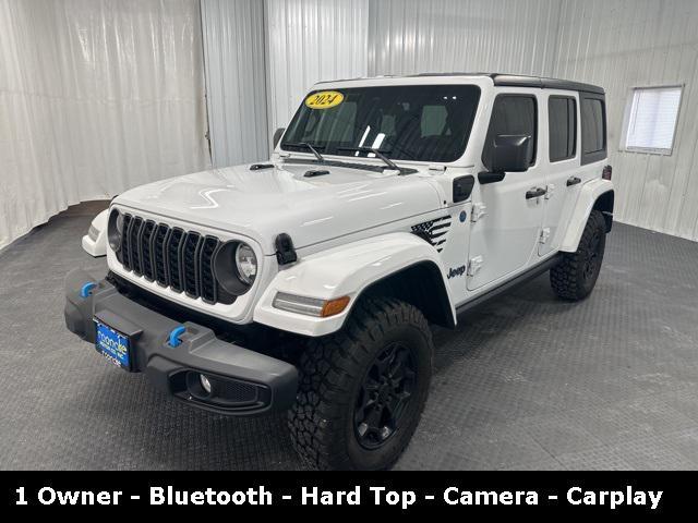 used 2024 Jeep Wrangler 4xe car, priced at $37,000