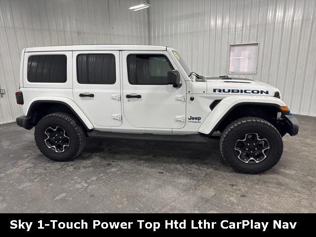 used 2021 Jeep Wrangler Unlimited 4xe car, priced at $32,500