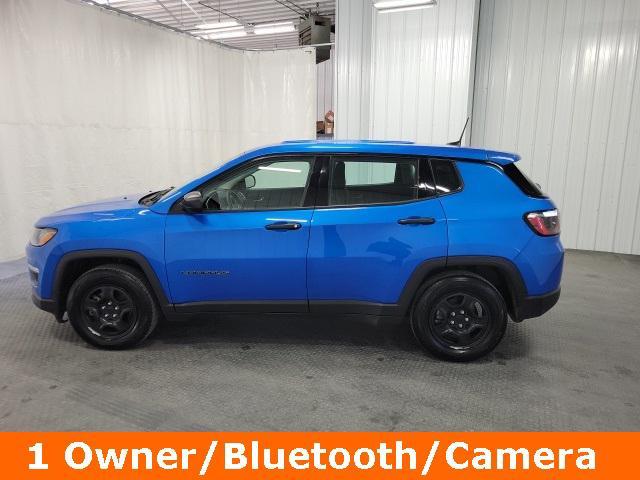 used 2021 Jeep Compass car, priced at $17,250