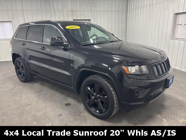 used 2015 Jeep Grand Cherokee car, priced at $8,500