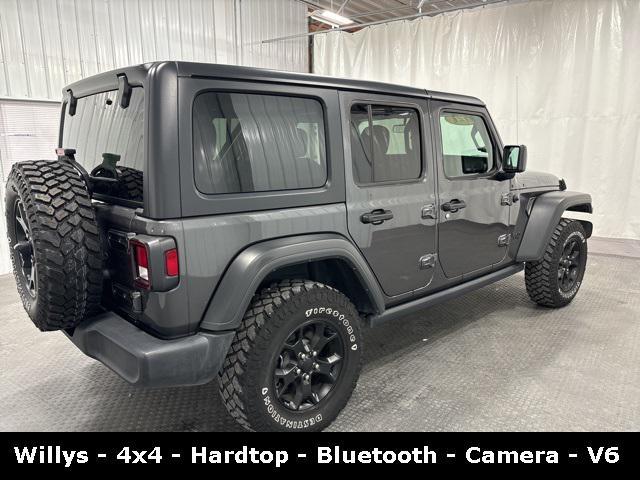 used 2021 Jeep Wrangler car, priced at $35,500